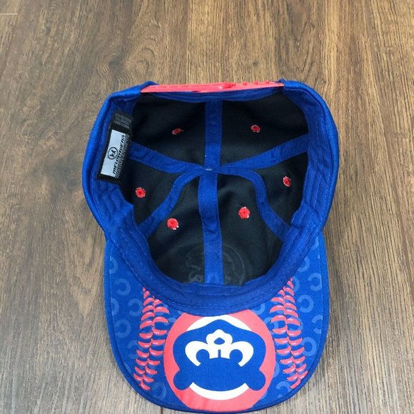 Chicago Cubs Hat Cap Logo SnapBack Baseball Cub Design Under Bill Melonwear - Picture 7 of 8
